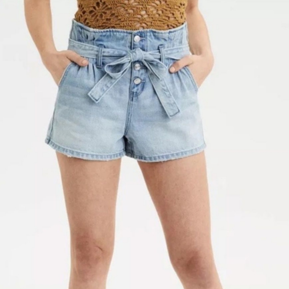 American Eagle Paperbag Mom Short, No Belt
